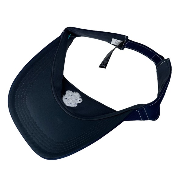 Nike Golf Visor Hat Adjustable Strapback Embroidered‎ Swoosh Dri Fit Black OS - Picture 5 of 7